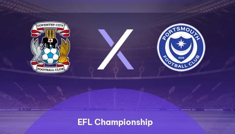 Coventry x Portsmouth Palpite | EFL Championship – 21/04